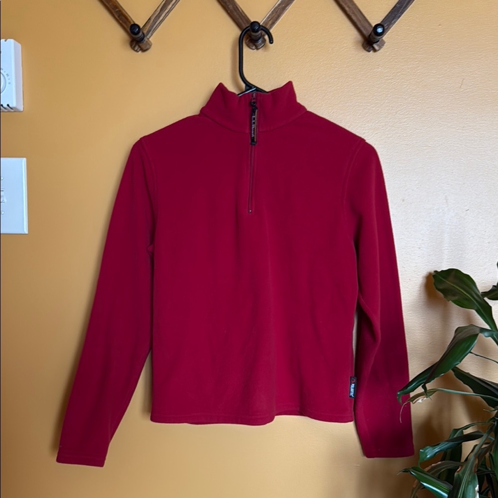 L.L.Bean Women’s Fleece Sweater, Size Small